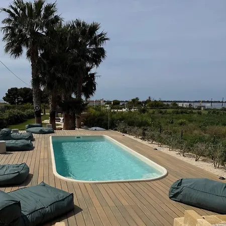 Casa A - Mit Pool - At Lagoon - Lo Stagnone Kite Spot - Palm Kite Paradise Dom wakacyjny